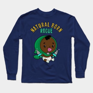 Natural Born Rogue - dark skin tone Long Sleeve T-Shirt